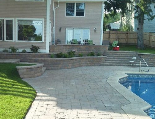 Residential Pool Area Peabody, MA