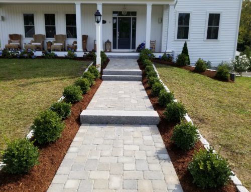 Walkway Accents Installed at Home in Danvers, MA