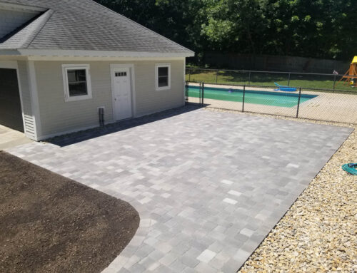 New Paver Patio and Walkway Completed in Georgetown, MA